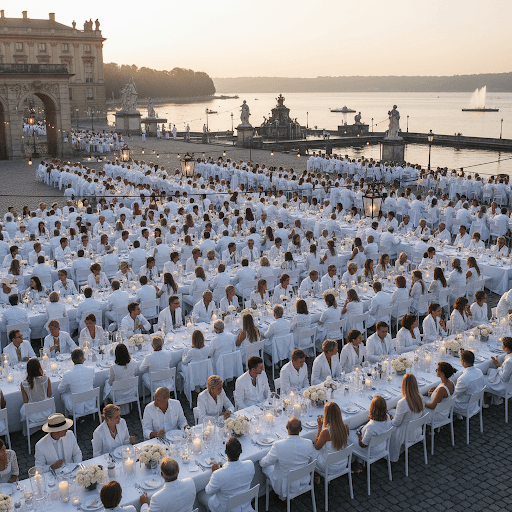 Histoire du Dîner en Blanc